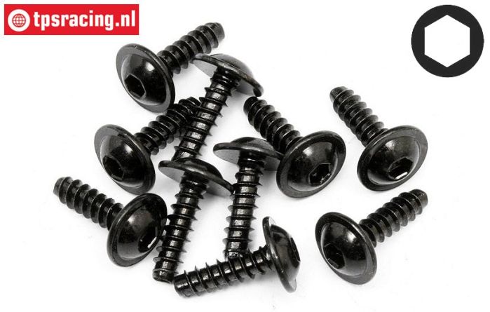 HPIZ562 Schneidschraube-Flansch Ø2,6-L10 mm, 10 St.