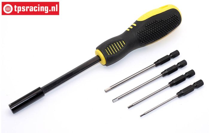 TPS0280/12 HSS Innensechskant mit Magnetische Bithalter, Set