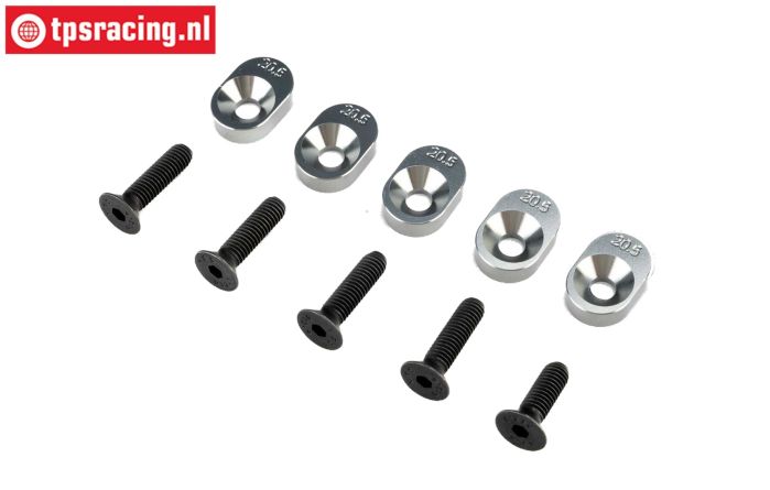 LOS-4140 LOSI 5IVE-TG Motorbefestigung 20,5/67Z, 5 st.