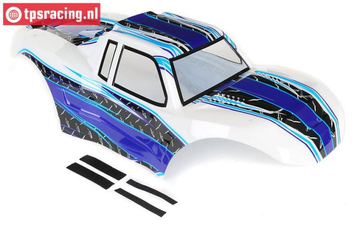 LOS250014 Karrosserie MTXL Weiß/Blau, Set