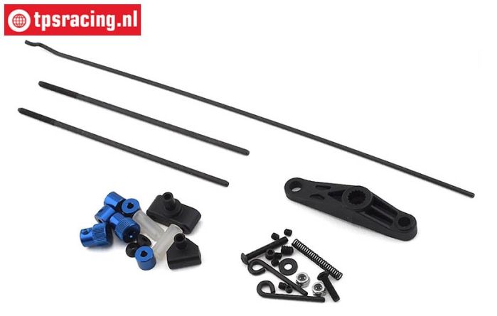 LOS251076 Gas-Bremse Gestänge LOSI 5T 2.0, Set