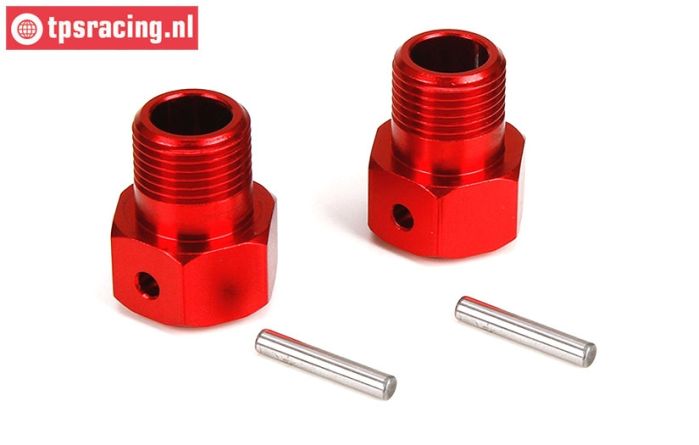 LOS252012 DBXL Radmitnehmer Rot, 2 st.