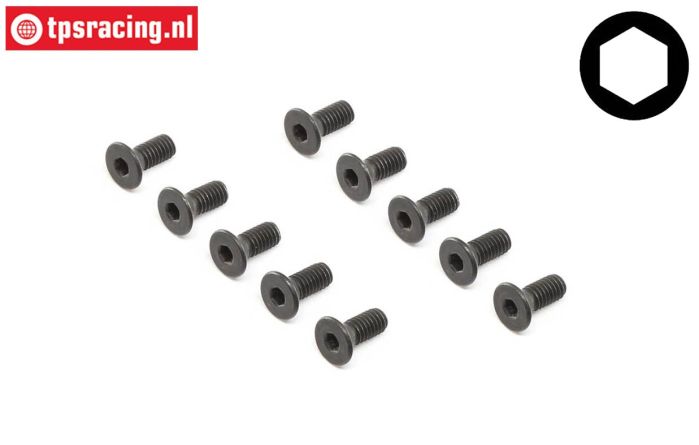 LOS255016 Senkkopf schraube M4-L10 mm, 10 St.