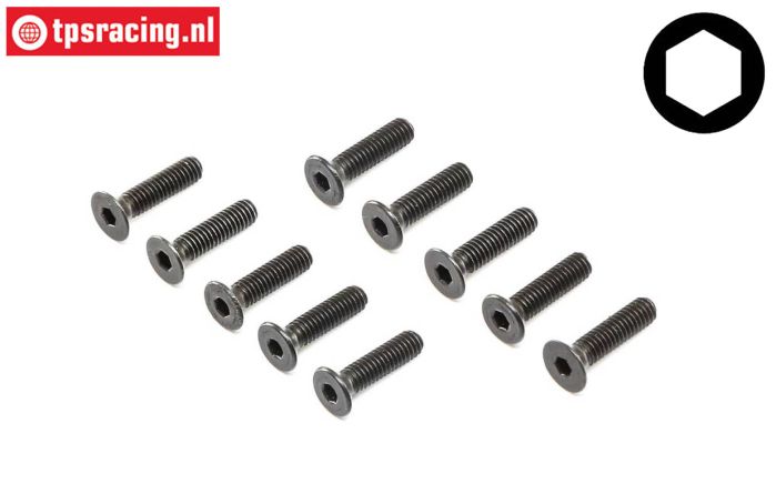 los255017 Senkkopf Schraube M4-L16 mm, 10 st.