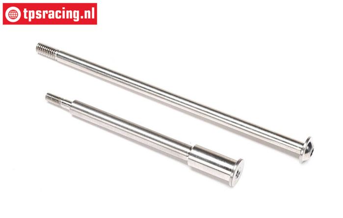 LOS362013 PROMOTO Titanium Radnabe vorne-hinten, set