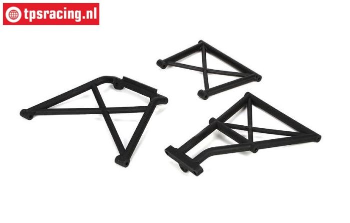 LOSB2576 Überrollkäfig hinten LOSI 5T-BWS, Set