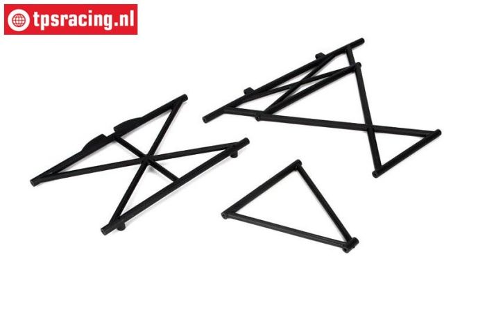 LOSB2578 Überrollkäfig mitte oben LOSI 5T-BWS, Set
