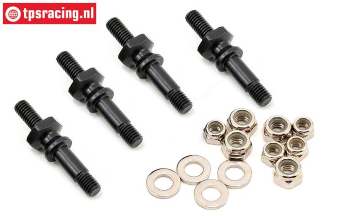 LOSB2859 Stoßdämpfer.bef. LOSI 5T, 4 st.