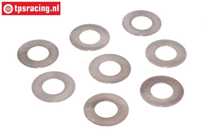 TPS3201/30 Stahl Passcheibe Ø10-Ø20-H0,3 mm, 8 st.