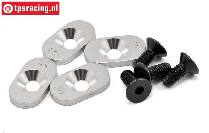 LOSB5802 Motorbefestigung 20-58Z LOSI 5T, 4 st.