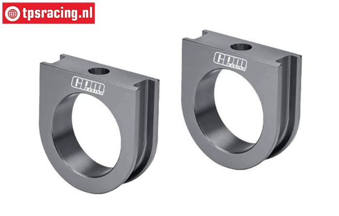 5T338/BI-GM LOSI 5IVE-T 3.0 Eins. Diff. Mitte Gun-Metal, 2 St.