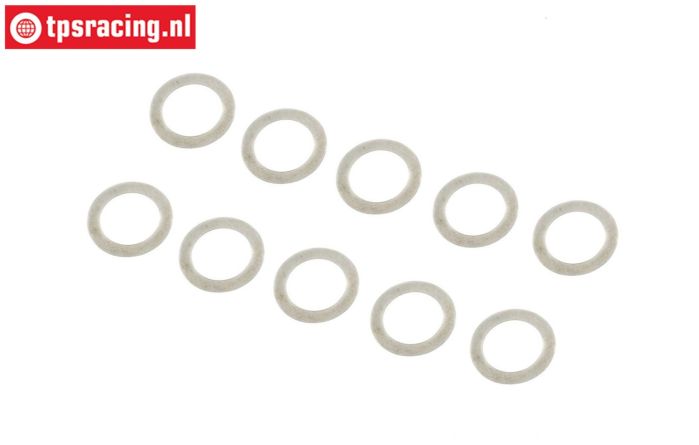 LOS-3935 Stahl Passscheiben Ø9-Ø13-D0,2 mm, 10 st.
