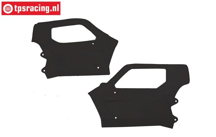 LOS-4003 LOSI 5IVE-T 3.0 Tür links-rechts Schwarz, Set