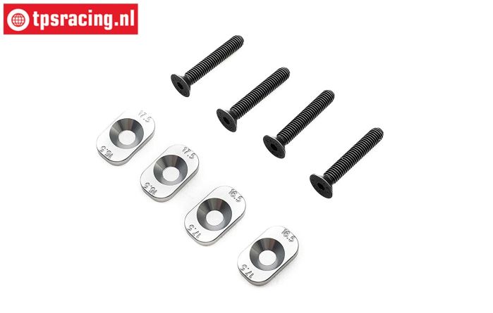 LOS-3664 LOSI 5IVE-TE 3.0 Motorbefestigung 16,5/17,5~67Z, Set