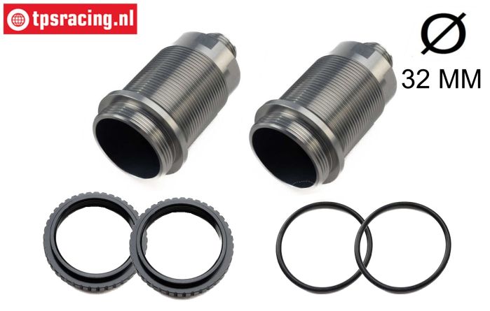 LOS-3644 LOSI 5IVE-T 3.0 Stoßd.-Gehäuse Ø32-L68,5 mm, set