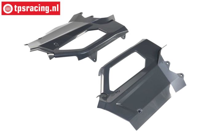 LOS-4349 LOSI 5T 3.0 Tür Links-Rechts Gun Metal, Satz