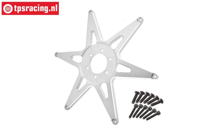 MX0606F-S PROMOTO Alu-Felge Stern vorn. Silber, 1 st.