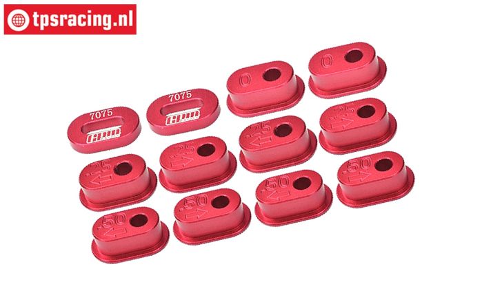 MX010-R PROMOTO Alu-Kettenspanner Rot, Set