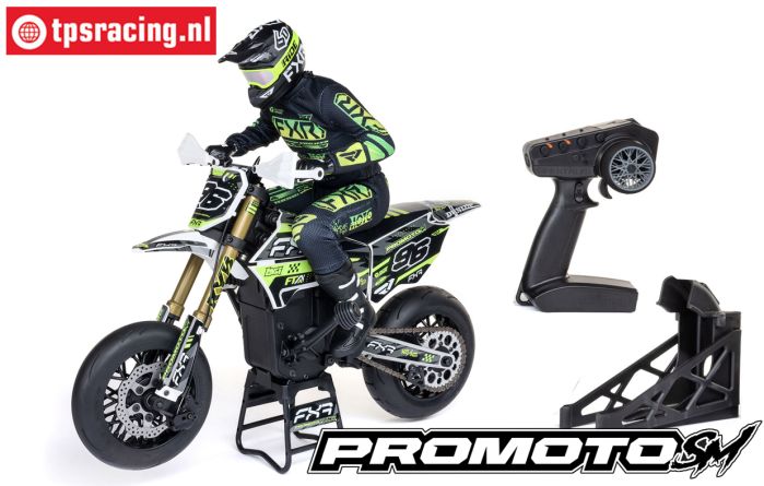 LOS-2272 Promoto-SM Supermoto Basic weiß ARTR