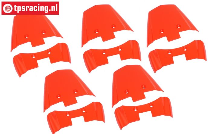 LOS-3270 PROMOTO Hintere Kotflügel Rot. Set