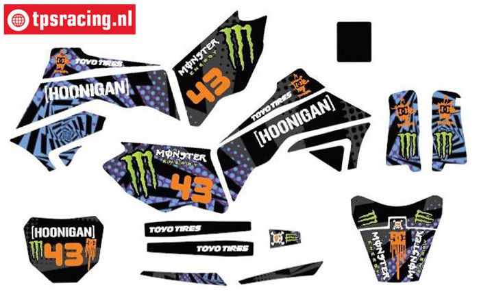 CS0980/54 PROMOTO Aufkl. Ken Block Edition, Set
