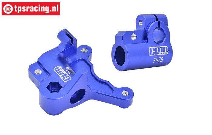 MX056-B PROMOTO Alu-Achseh. vorne Blau, Set