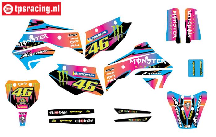 CS0980/18 PROMOTO Aufkl. Rossi Monster, Set