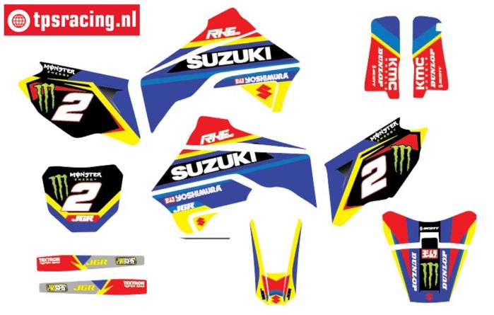 CS0980/14 PROMOTO Aufkl. Suzuki 250 RMZ, Set