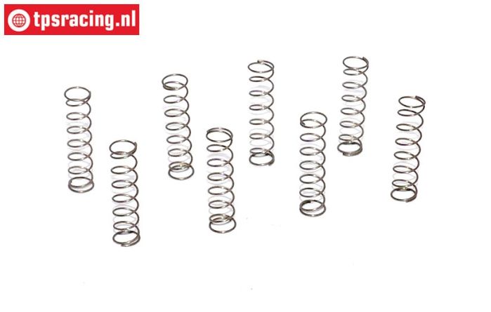 M3000/16 Mecatech Bremsbeläge Druckfeder, 8 st.