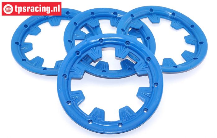 MM1800/B MADMAX Beadlock Blau Ø120 mm, 4 St.
