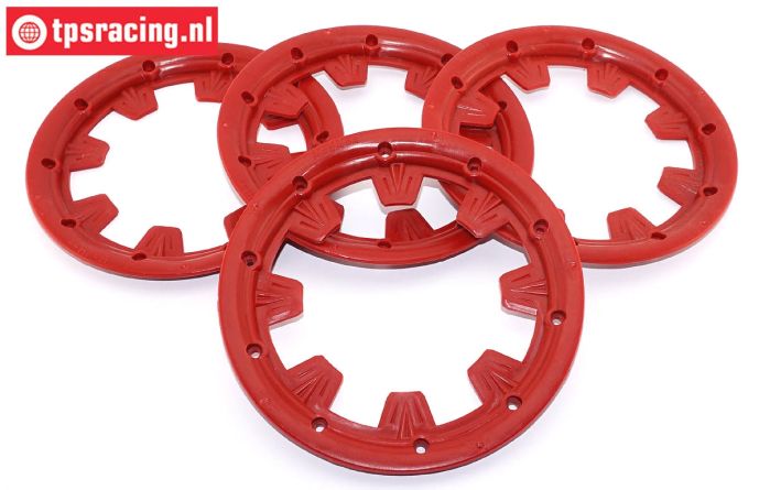MM1800/R MADMAX Beadlock Rot Ø120 mm, 4 St.