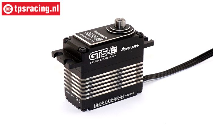 PWHGTS-6 Power HD GTS-6 HV Bürstenloser Servo 25T, 1 St.
