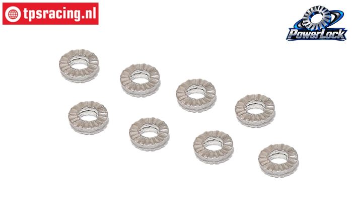 TPS1470/03 PowerLock Sicherung Scheibe Ø3-H2 mm, 8 st.