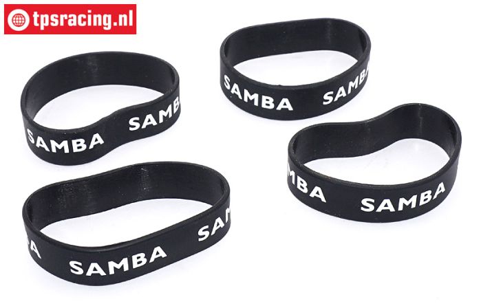 SAM4810Z Samba Resorohr Ringen Ø60-Ø70 mm Schwarz, 4 st.