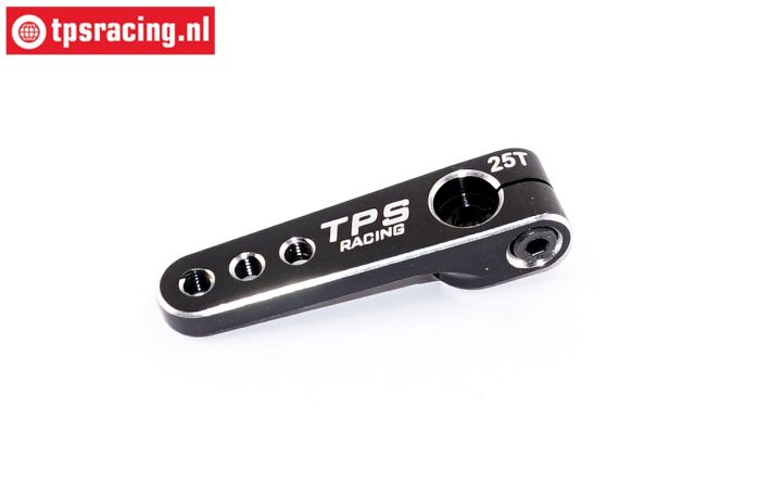 TPS0800/06 Alu-Servohebel 25Z-L40 mm Schwarz, 1 st.