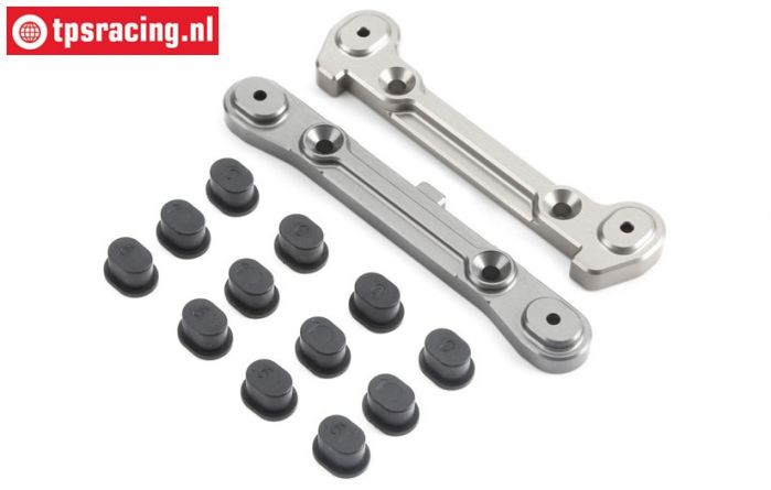 TLR254001 Alu-Querlenkerstift halter Hinten LOSI-BWS, Set