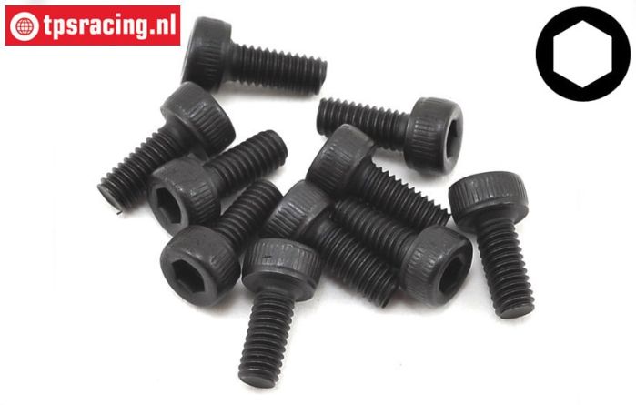 TLR255003 Zylinderkopf schraube M2,5-L8 mm, 10 st.
