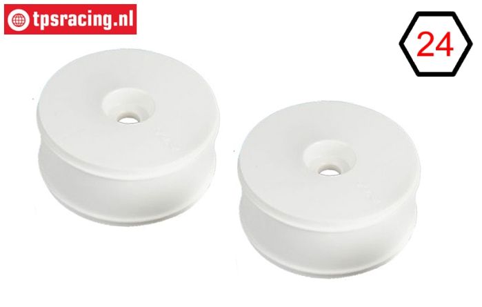 TLR45001 TLR Scheibenfelgen Weiß Ø140-B65 mm, 2 st.