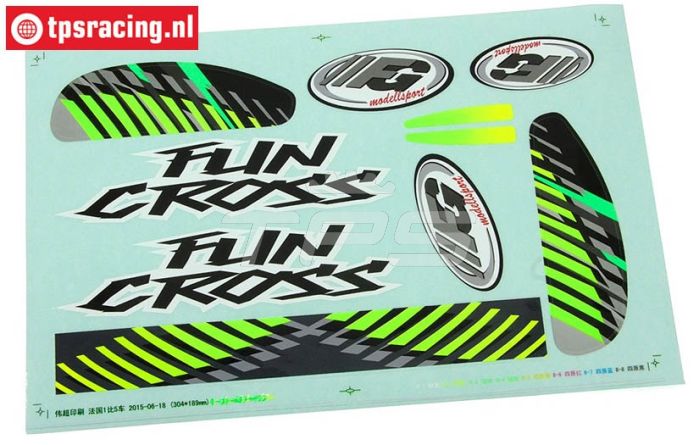 FG6154/02 Dekorbogen Fun Cross, Set