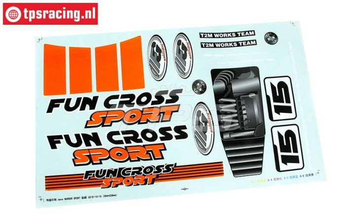 FG6155/02 Dekorbogen Fun Cross, Set