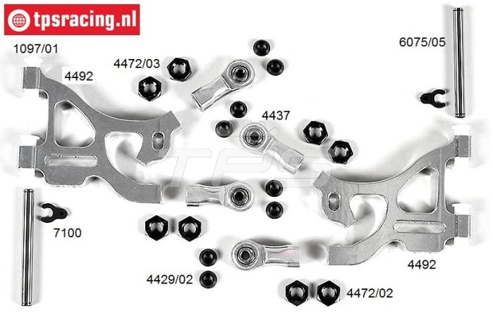 FG68401/01 Alu-Querlenker hinten unten 1/5, Set