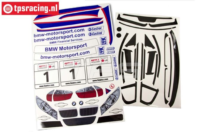 FG8148 Team Dekorbogen BMW 320si, Set