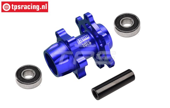 MX006-B PROMOTO Alu-Radachse vorne Blau, Set