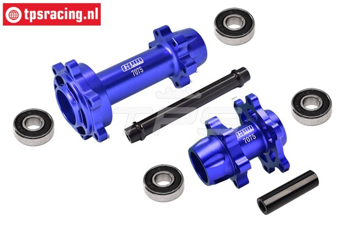 MX0067-B PROMOTO Alu-Radachsen Blau, Set