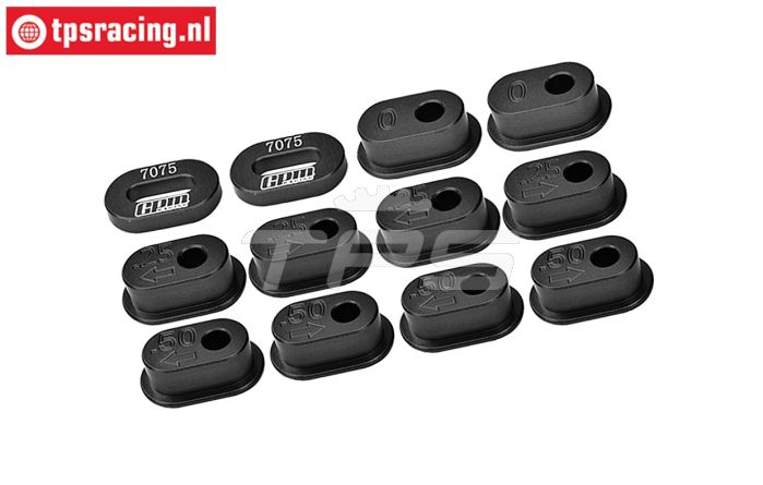 MX010-BK PROMOTO Alu-Kettenspanner Schwarz, Set