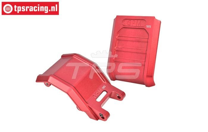 MX016AB-R PROMOTO Alu-Unterfahrschutz Rot, Set