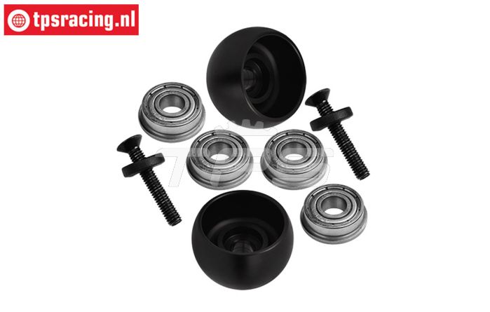 MX040-BK PROMOTO Seitenst. rollen Schwarz, Set