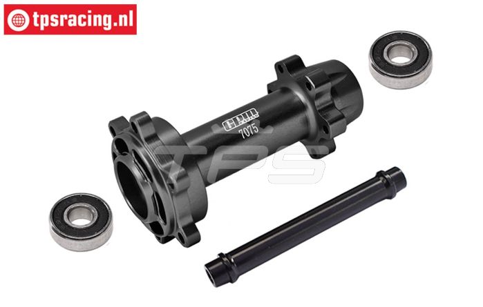 MX007-BK PROMOTO Alu-Radachse hinten Schwarz, Set