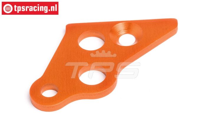 HPI87489 Motorhalterungs strebe links Orange, 1 st.