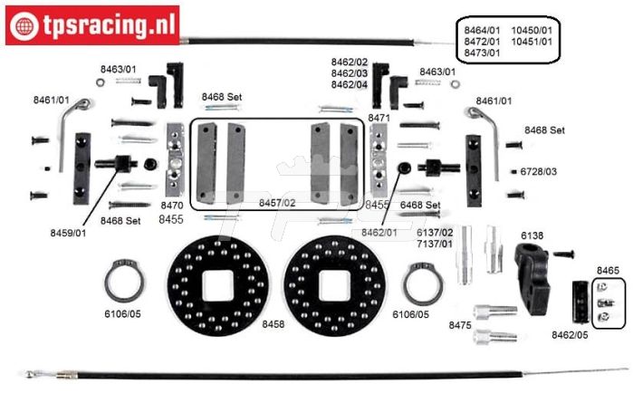 Konstruktionszeichnung Kabelbremsen FG8450/1